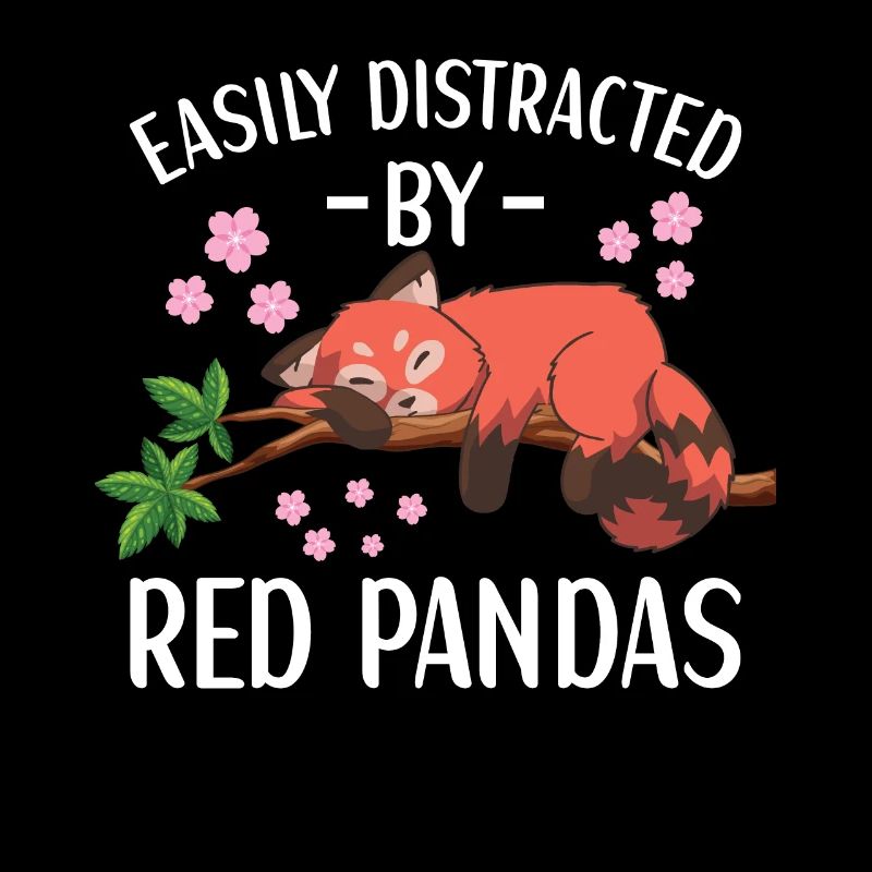 Tenue de panda rouge mignon petit panda