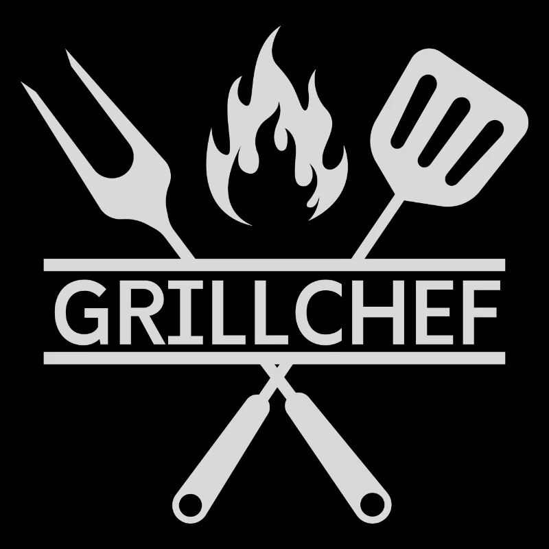 GRILL CHEF KOCH SPRUCH GESCHENK IDEE
