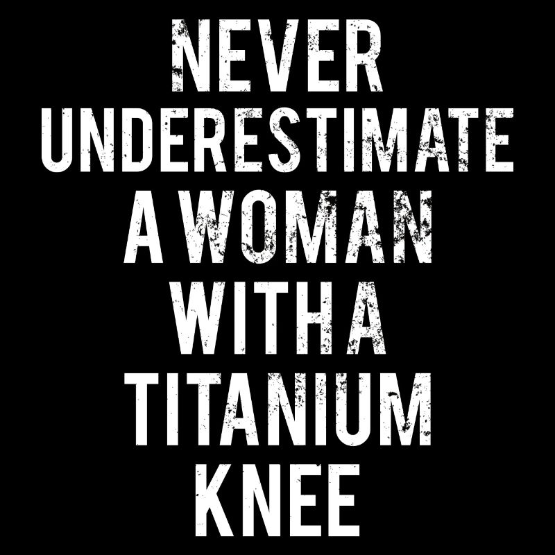 KNEE REPLACEMENT SURGERY: Woman Titanium Knee