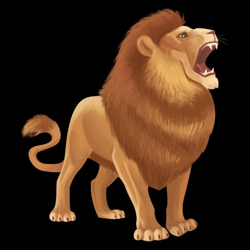 Roi Lion des Animaux