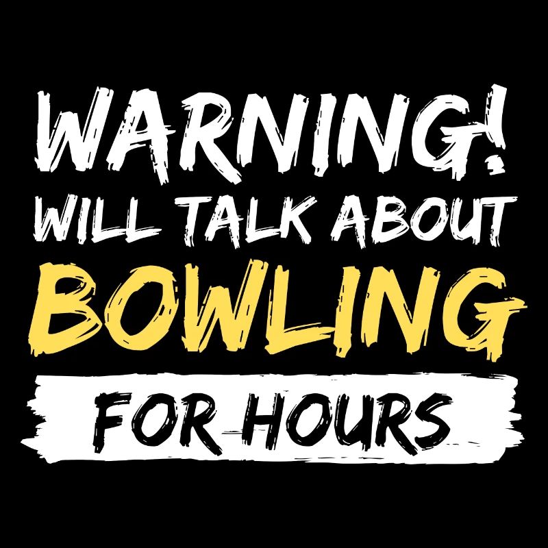 bowling strike pin geschenk idee spruch