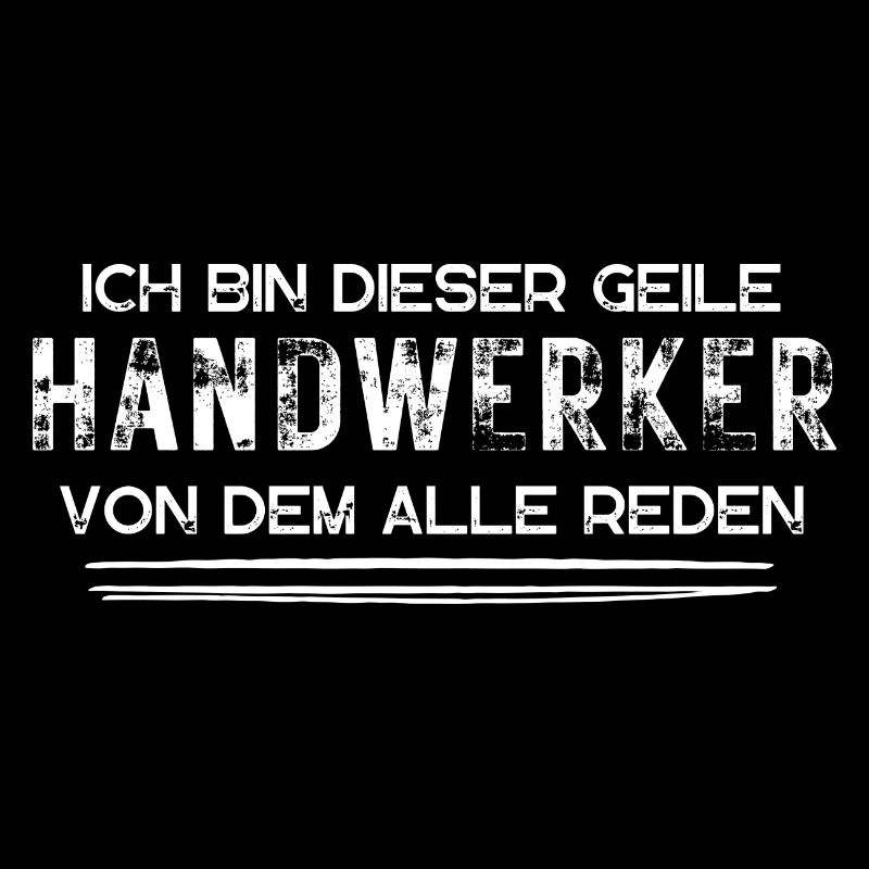 geiler handwerker alle reden geschenk idee