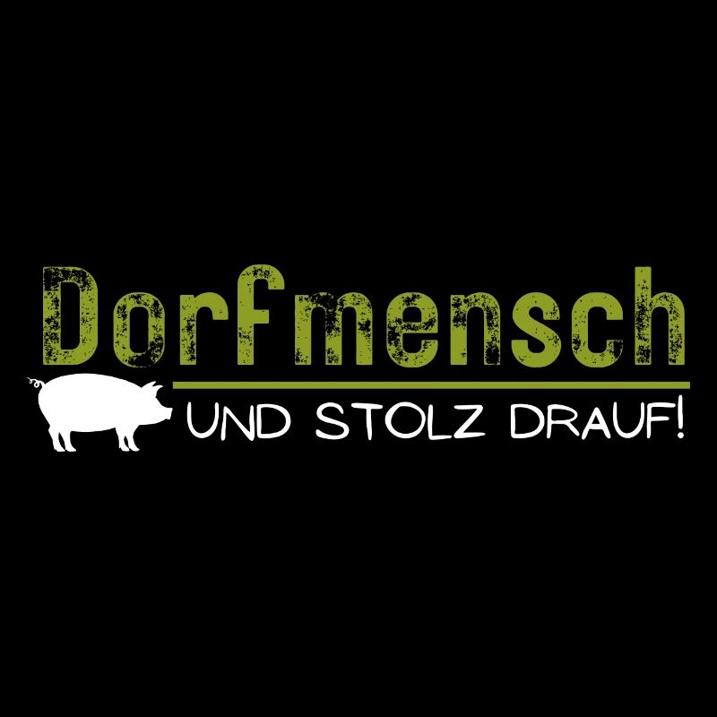 dorf mensch kind stolz drauf spruch geschenk idee