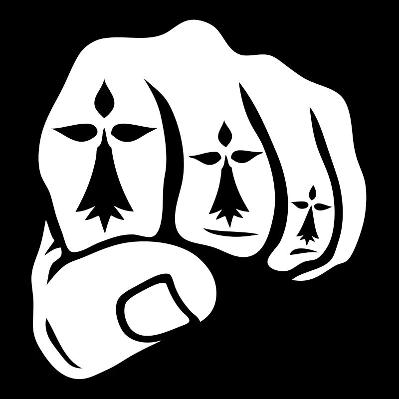 Faust schließen hermine symbol breton