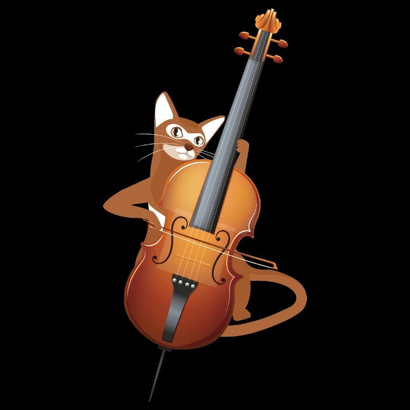 Violoncelle Cat Orchestra Musique classique Violoncelle