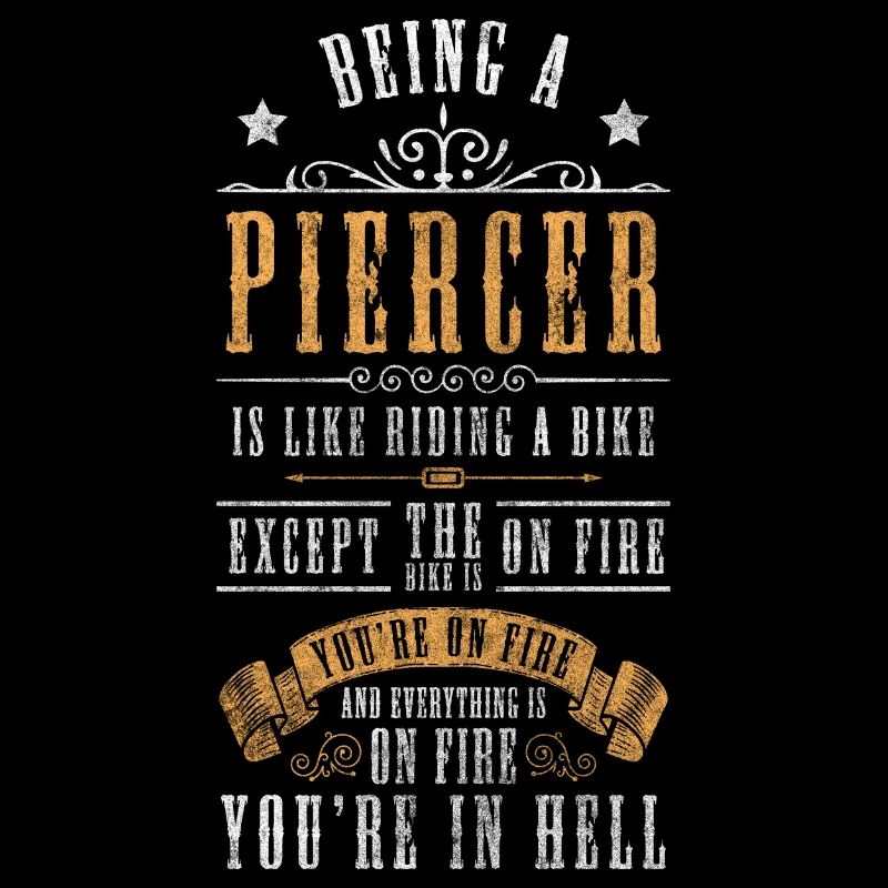Piercer Nadel Beruf Ring