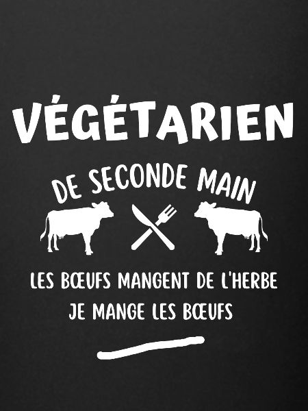 végétarien de seconde main