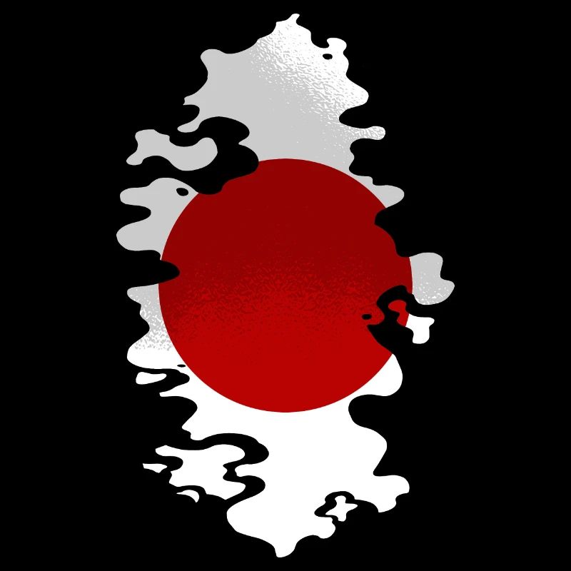 Drapeau du Japon utilisé Look Nihon Drapeau japonais