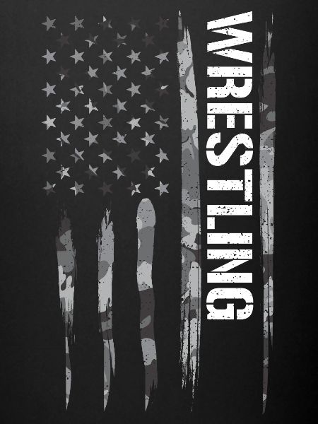 Wrestling - American Flag