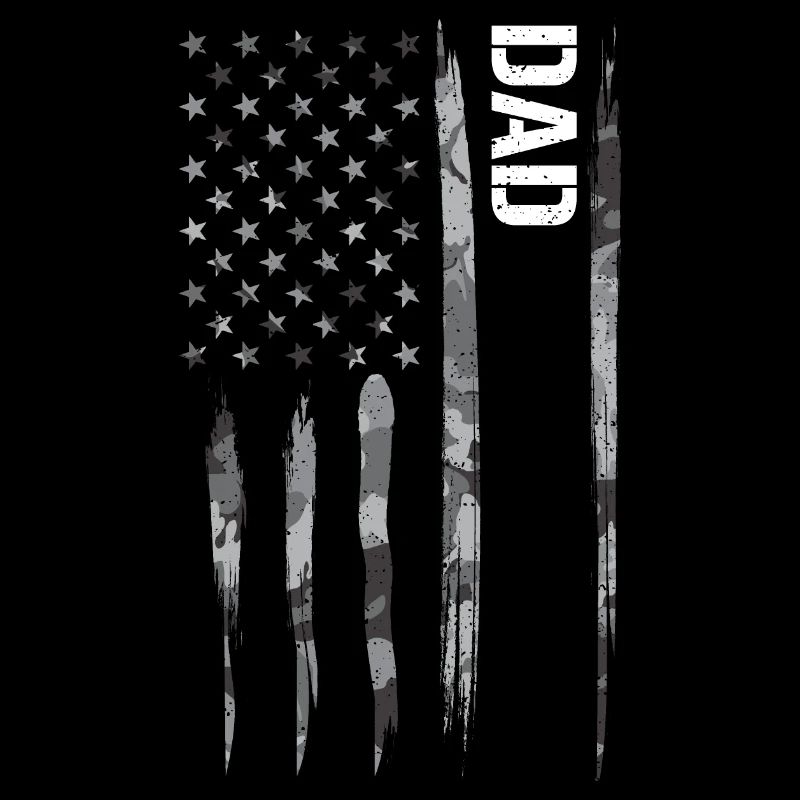 Dad - American Flag