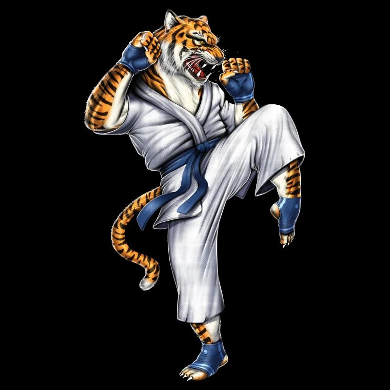 Tigre d’arts martiaux