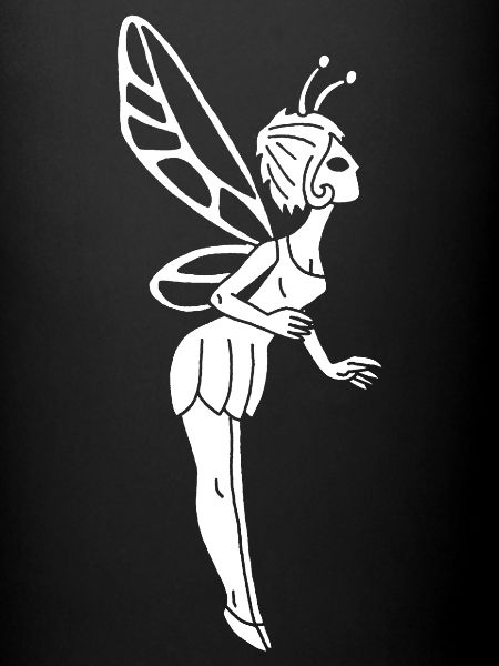 lucky white fairy
