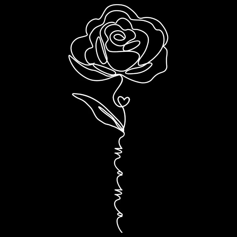 Mama Muttertag Rose Geschenkidee