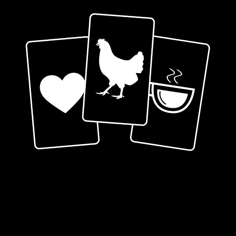 Heart - Coffee - Hen -