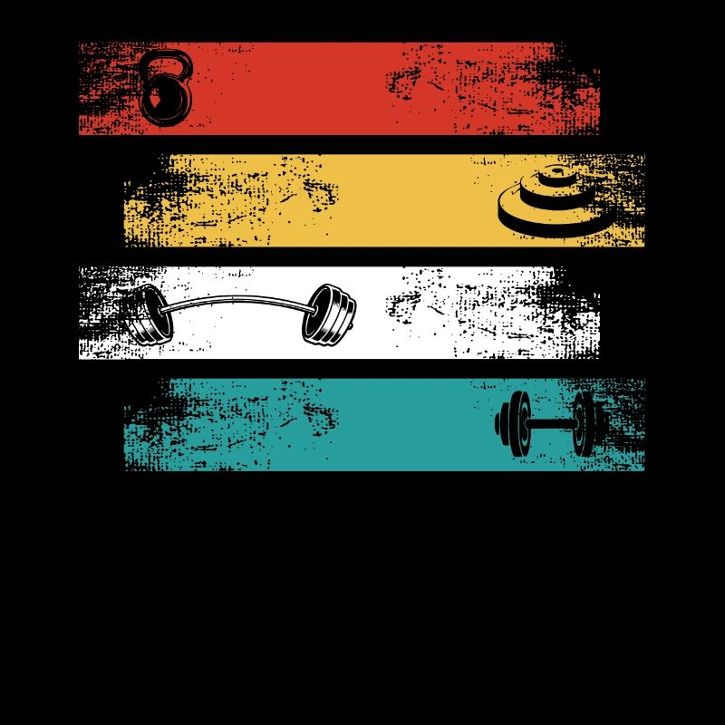 Retro Rectangle Gym -