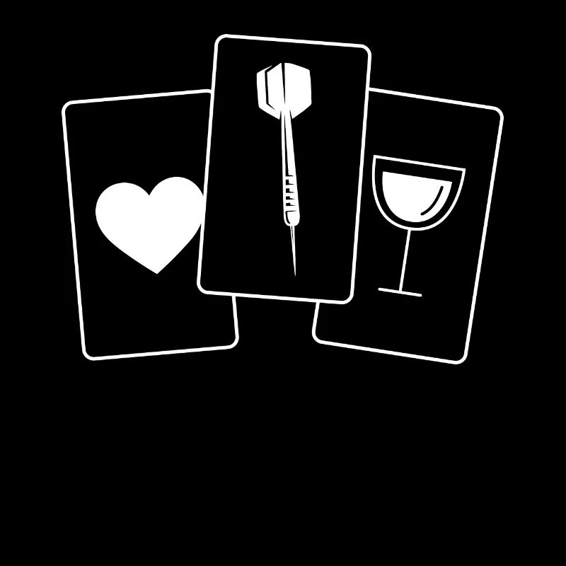 Poker Card - Wine - Darts -