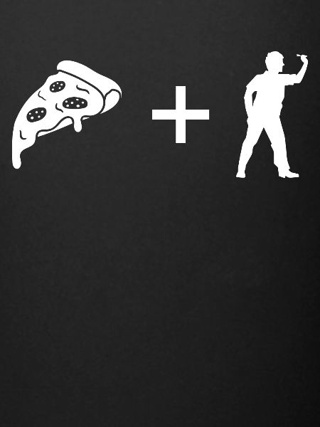 Pizza - Darts player -
