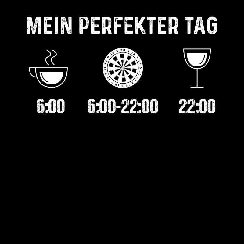Mein Perfekter Tag 1 - Dartscheibe -