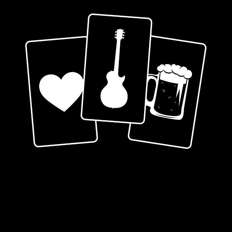 Herz - Bier - Gitarre -