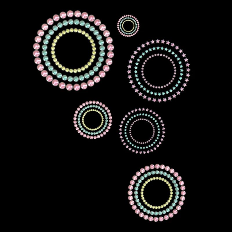 Circles, graphic patterns, patterns