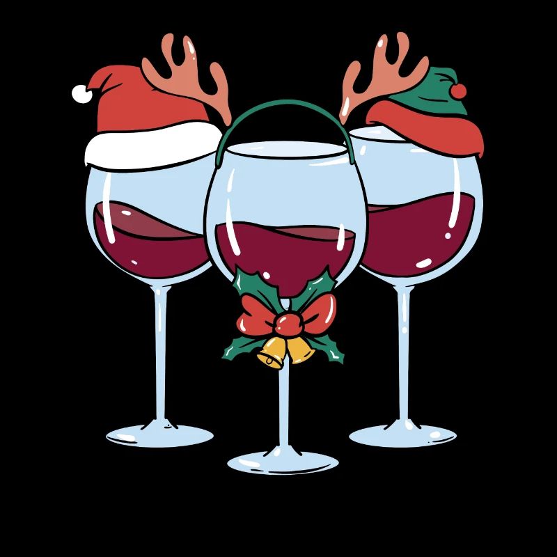 Wein Glühwein Weinglas Weihnachts