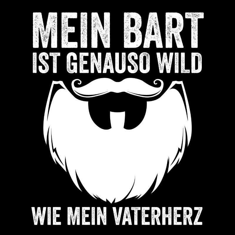 Papa avec une barbe