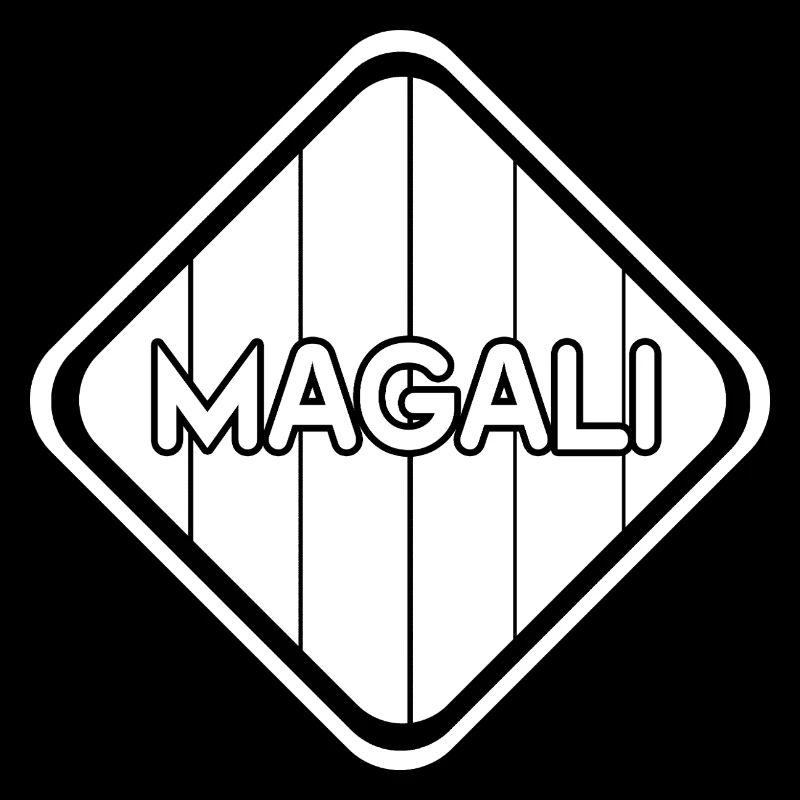 Magali als Mädchen