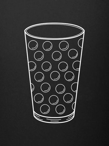 Dubbeglas - wine spritzer