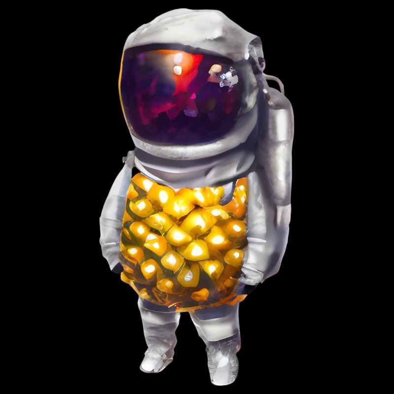Pineapple Astronaut
