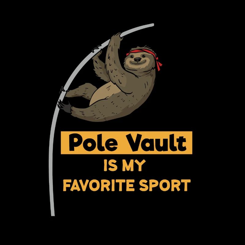 Cavalier d'athlétisme paresseux