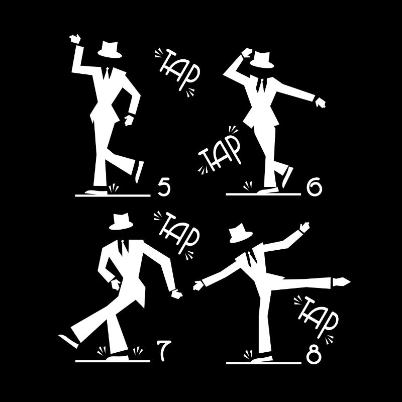5 6 7 8 Tap Dance Teacher Tap dancing gift