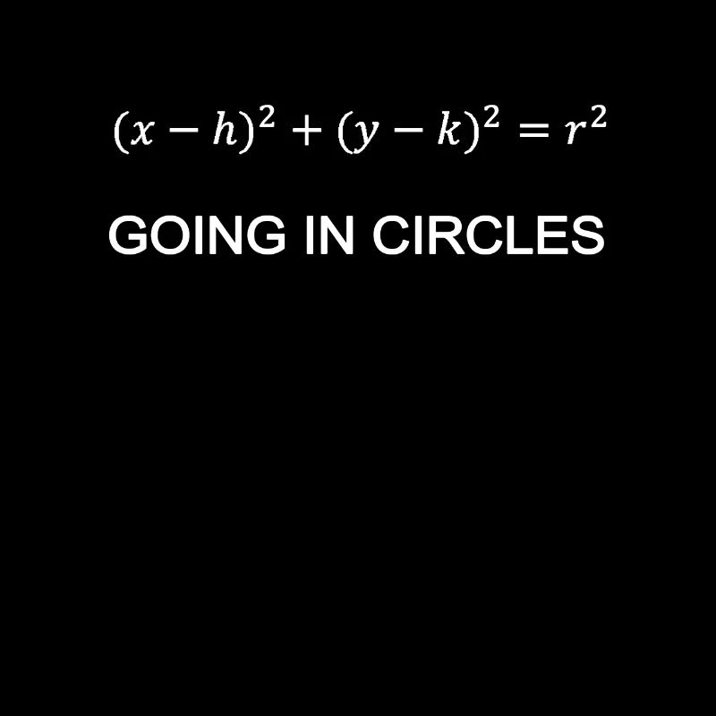 Circular formula math teacher engineer geek