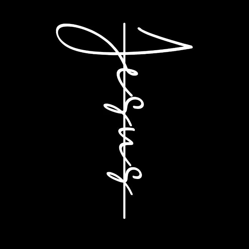 Jésus Écriture Dieu Foi Confirmation Amour Croix
