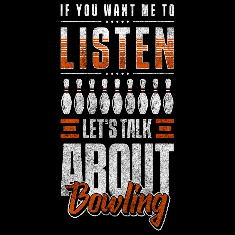 Piste de boules de bowling