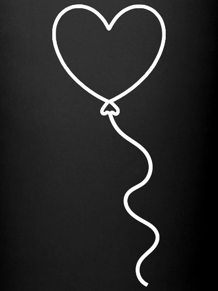 coeur blanc cadeau saint valentin