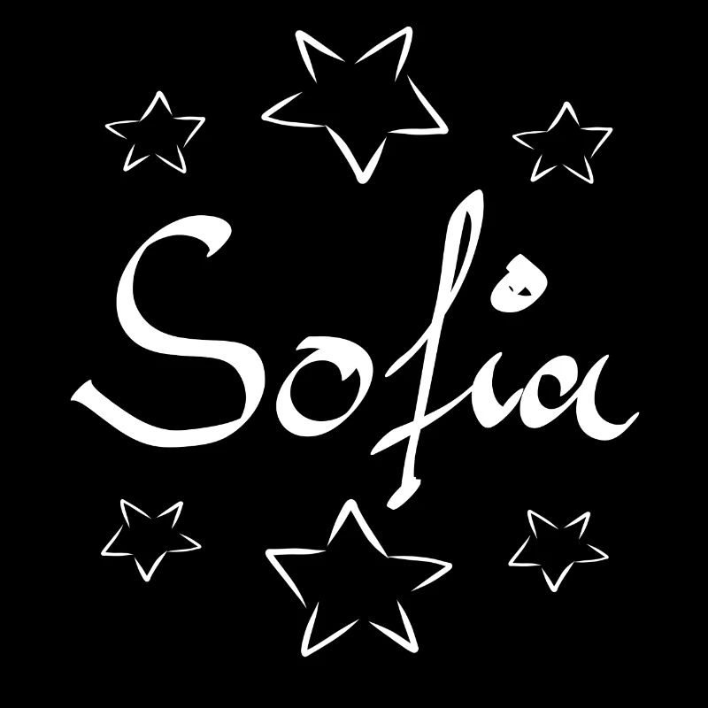 Sofia avec des étoiles