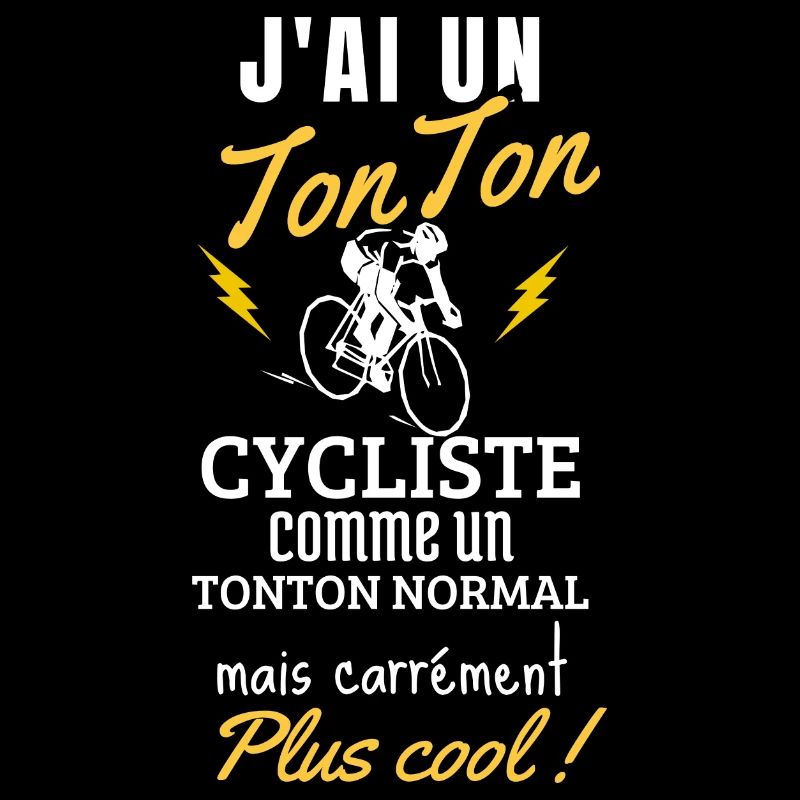 J'ai un tonton cycliste,cadeau naissance bébé,vélo