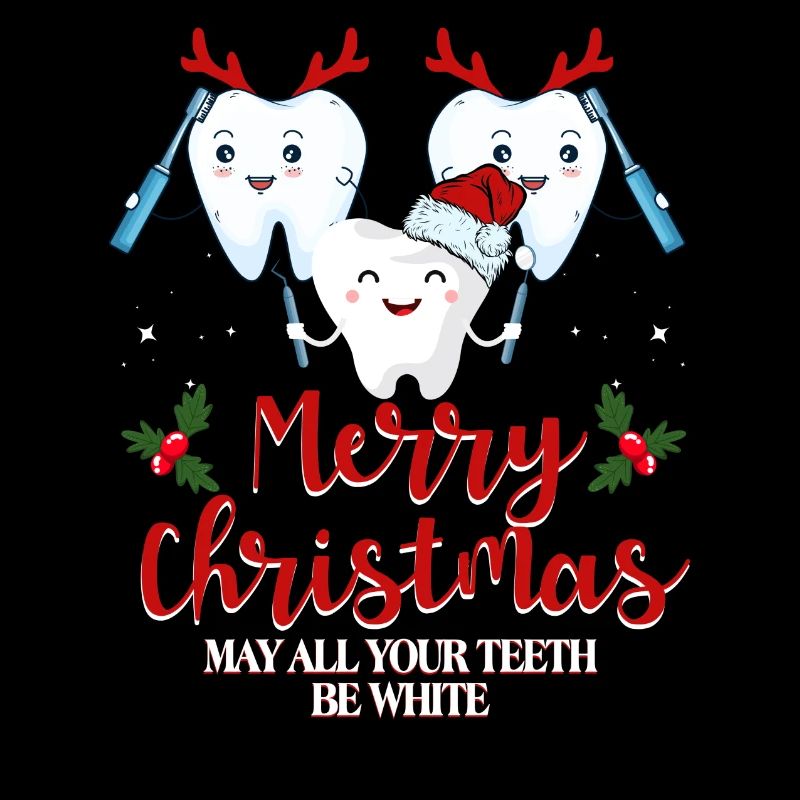 Joyeux Noël, que toutes tes dents soient blanches