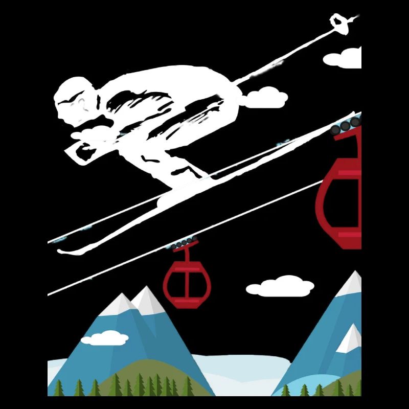 Ski skiing vacation skiing