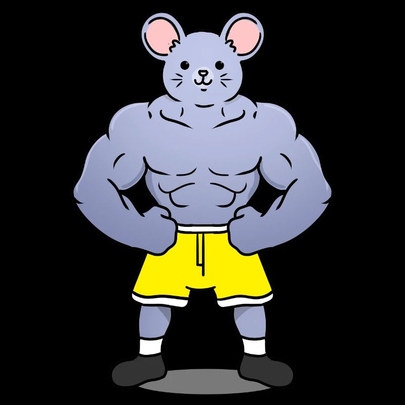 Souris musclée