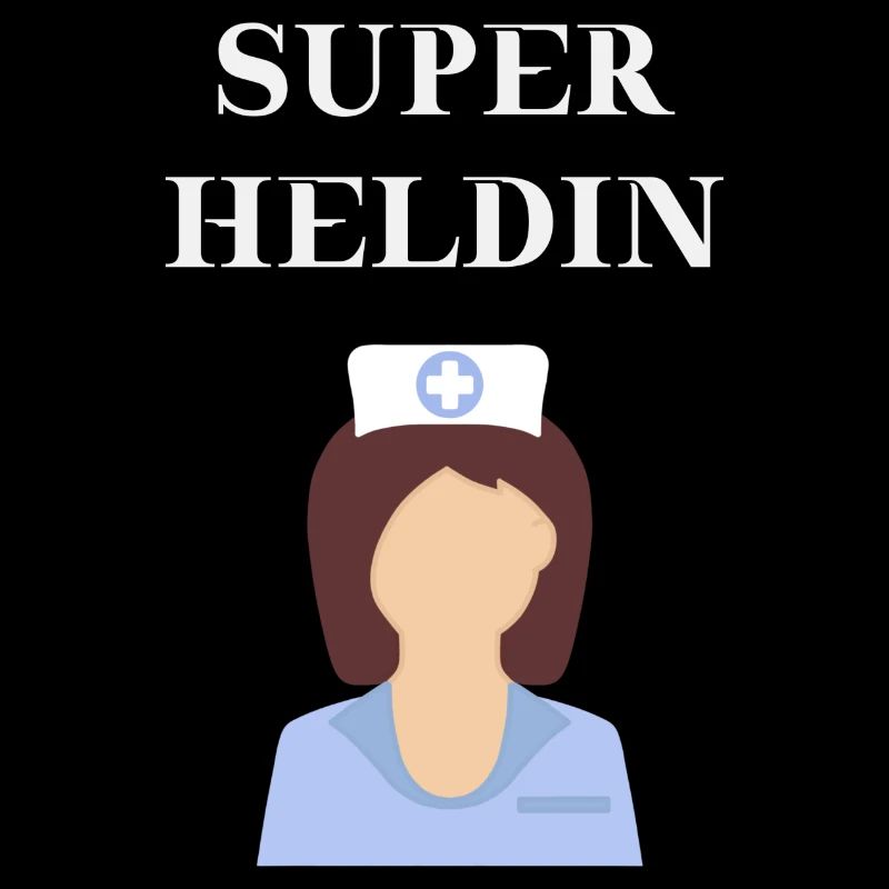 Krankenschwester - Superheldin Geschenkidee