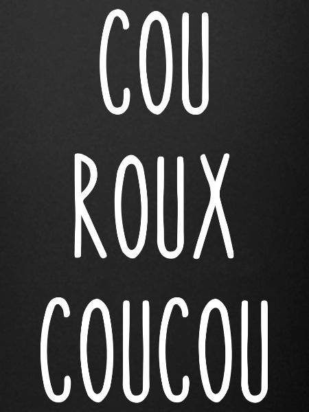 cou roux coucou