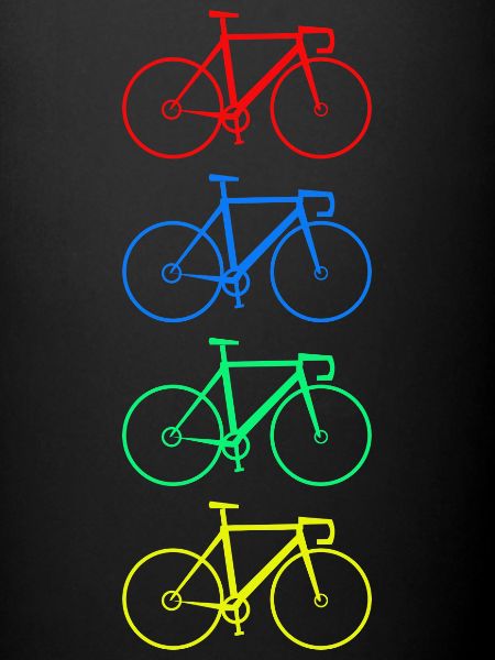 Coloured Bikes