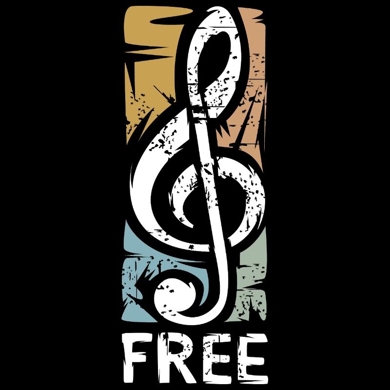 clef Free – musique dans le style vintage