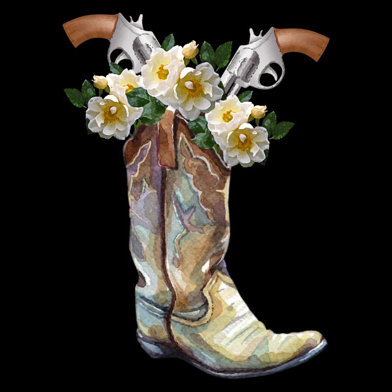 Des bottes de cow-boy