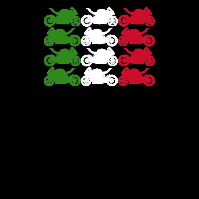 Drapeau de moto italie