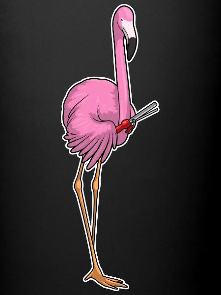 Flamingo Coiffeur Pince à cheveux