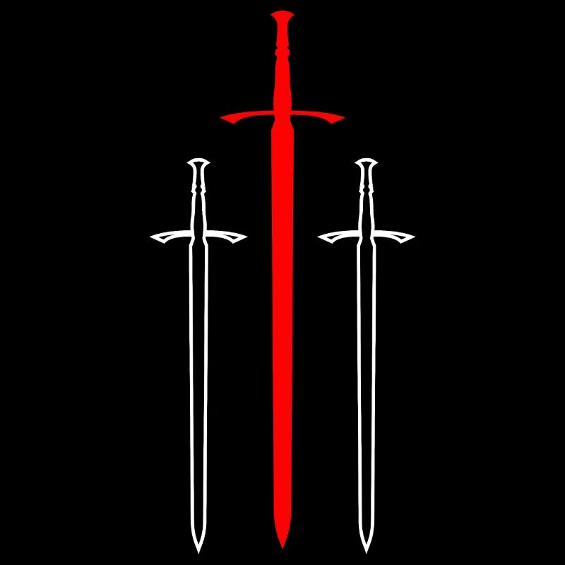 Épée rouge