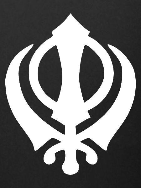 sikhisme khanda blanc