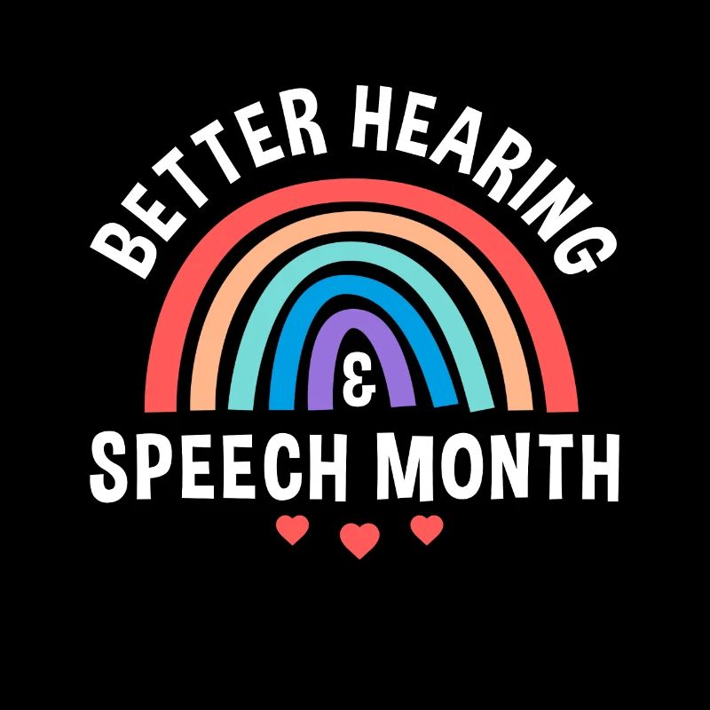 Better Hearing & Speech Month SLP Speech Therapist